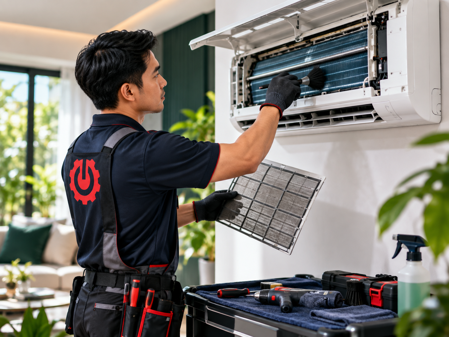 Mantenimiento profesional de aire acondicionado SiEnergy